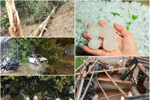 Thundery showers partially occur in Northern Vietnam