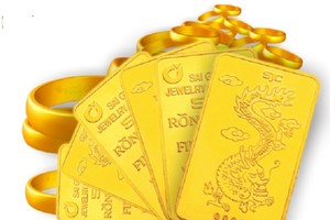 Price of SJC gold going up, approaching VND87 million per tael