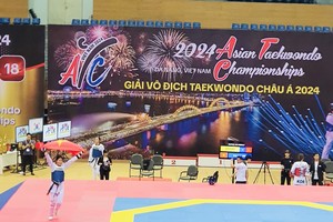 Vietnam's taekwondo fighter wins gold medal at 2024 Asian Taekwondo Championship