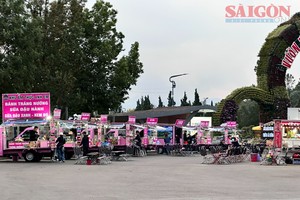 Pedestrian street along Xuan Huong Lake opens every three final days of week