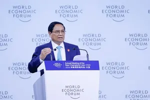 PM makes proposals towards "Next Frontiers for Growth” at WEF meeting