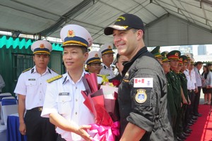 Canadian naval ship visits Ho Chi Minh City
