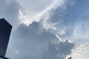 Showers cool off persistent heat in Central region