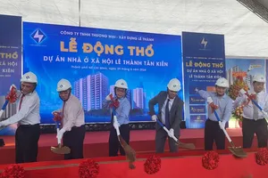 Le Thanh Tan Kien social housing project in HCMC starts construction