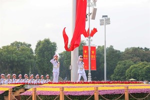 Flag raising ceremony to celebrate 79th National Day