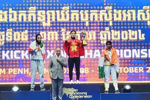 Vietnamese kickboxing team concludes 2024 Asian Championship with 11 gold medals