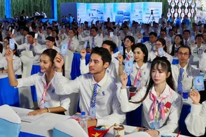 Ninth National Congress of Vietnam Youth Federation in Ho Chi Minh City opens