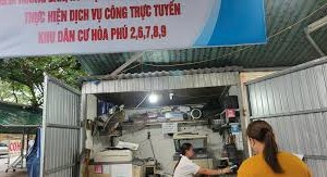 “QR code” residential area formed gradually