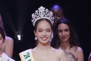 Vietnamese beauty Huynh Thi Thanh Thuy crowned Miss International