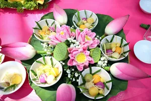 Many OCOP products in Dong Thap Province originate from lotus plants