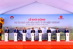 VinFast launches e-car factory in Ha Tinh
