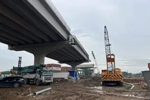 Construction unit works around the clock to build Ring Road 3 on schedule 