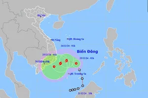 Tropical depression may turn into storm