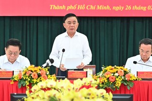 Central leader works with HCMC on preparation for 50th reunification anniversary