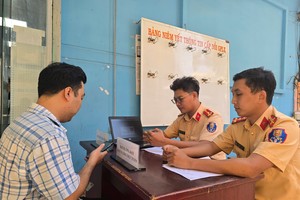 Over 1,300 applications for issuance, renewal of driver’s licenses under process