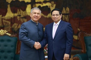 Prime Minister receives Head of Russia’s Republic of Tatarstan