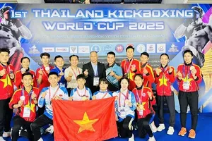 Vietnam secures five gold medals at 2025 Thailand Kickboxing World Cup