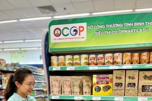 35 percent of OCOP products distributed through major sales channels in HCMC