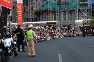 HCMC Police increasing patrol, security measures for April 30 holiday