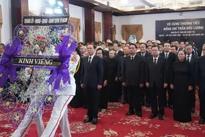 Ho Chi Minh City leaders pay respects to former President Tran Duc Luong