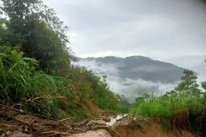 Heavy rain causes severe damage in mountainous areas of Nghe An Province