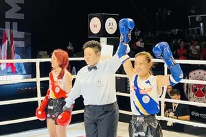 Vietnamese martial artist dominates Muaythai World Championship