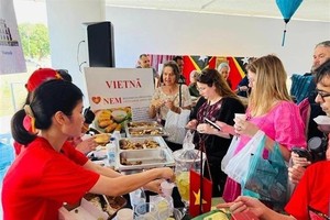Vietnamese food, culture introduced at int'l bazaar in Brazil