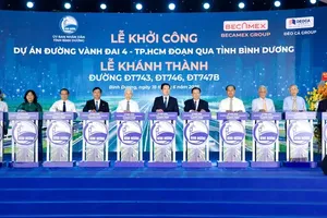 Ho Chi Minh City Ring Road No. 4 section through Binh Duong starts construction
