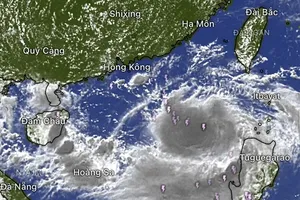 Tropical depression forecast to intensify into storm