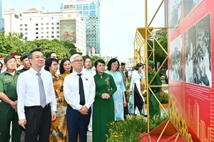 Photo exhibition highlighting 80 years of Vietnam’s National Assembly opens