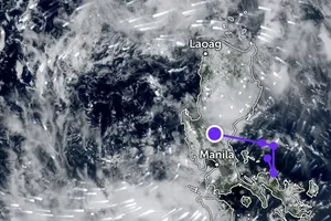 Tropical depression enters eastern East Sea, tracking westward