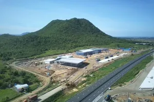 Rest stops on Vinh Hao – Phan Thiet expressway delayed due to site clearance