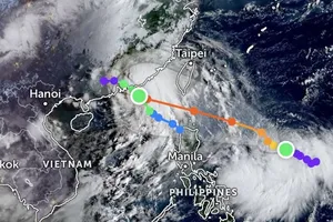 One more tropical storm, Ragasa, intensifies, charging toward East Sea