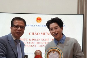 Singer Duc Phuc makes Moscow debut at Intervision 2025