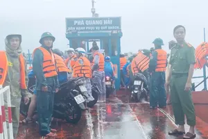 Tam Hai Island Commune, Da Nang suspends ferry services in response to storm