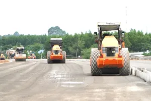 Bien Hoa–Vung Tau Expressway’s component project No. 3 nears completion