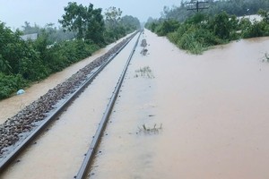 Severe floods disrupt North – South rail services in south-central region