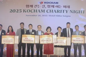 Kocham Charity Night 2025 continues journey of sharing in Vietnam