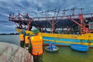 Quang Ngai calls on vessels to take shelter as typhoon Koto approaches