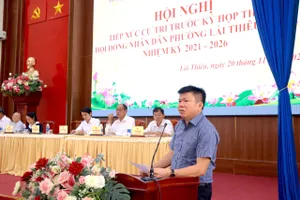 Cử tri kiến nghị nhiều vấn đề dân sinh, giao thông, môi trường
