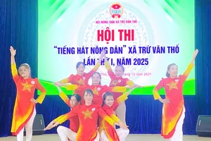 Sôi nổi phong trào văn nghệ trong nông dân xã Trừ Văn Thố