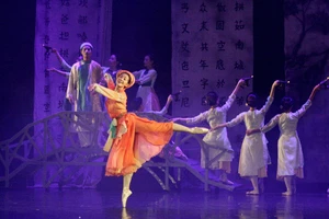 Vở múa "Ballet Kiều". Ảnh: THÚY BÌNH