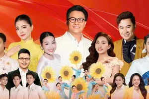 Các ca sĩ tham gia biểu diễn trong chương trình "Mùa thu và mãi mãi"
