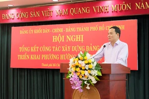 Đảng ủy Khối Dân - Chính - Đảng tổng kết công tác xây dựng Đảng năm 2020