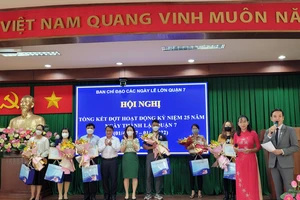 25 công trình kỷ niệm 25 năm Ngày thành lập quận 7