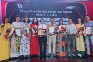Giải Báo chí TPHCM lần thứ 40: Báo Sài Gòn Giải Phóng đoạt 9 giải