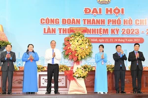 Khai mạc Đại hội Công đoàn TPHCM lần thứ XII