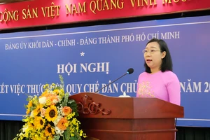 Quan tâm thực hiện dân chủ cơ sở trong công tác cán bộ 