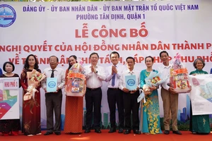 Phường Tân Định (quận 1) có 14 khu phố mới