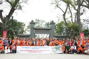 Hành trình về nguồn lắng đọng nghĩa tình quê Bác